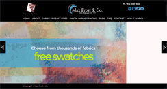 Desktop Screenshot of maxfrost.com