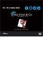 Mobile Screenshot of maxfrost.com